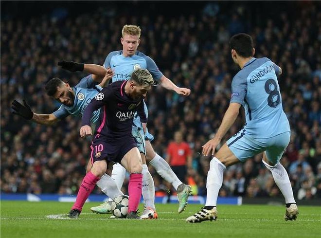 曼城击败拜仁慕尼黑，成功晋级欧冠半决赛！