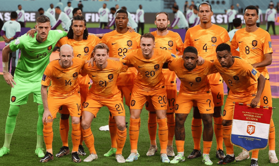 荷兰队轻松击败喀麦隆队，晋级八强