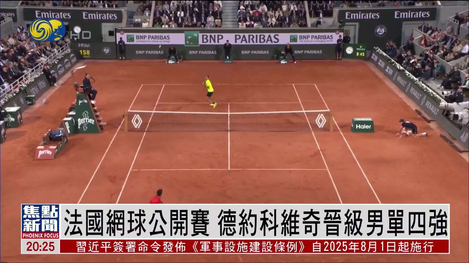 美国网球队力克法国网球队，德约科维奇绝境逆转的简单介绍