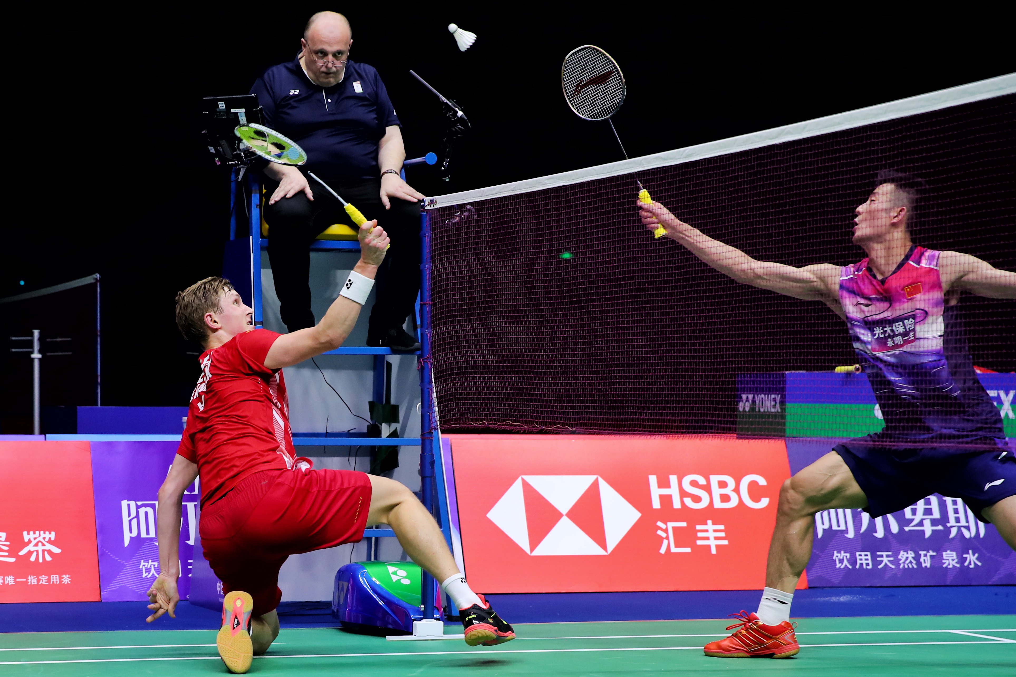 韩国队横扫丹麦队，安赛龙状态火热